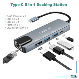 TYPE-C TO HDTV 5 IN 1