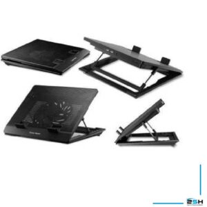 Support portable pour ordinateur portable avec ventilateurs