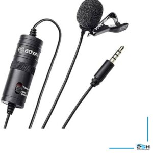 Boya Microphone Cravate pour Smartphone - Noir